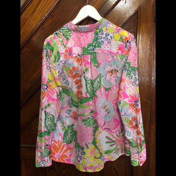 Lilly Pulitzer for target blouse - Picture 2 of 3